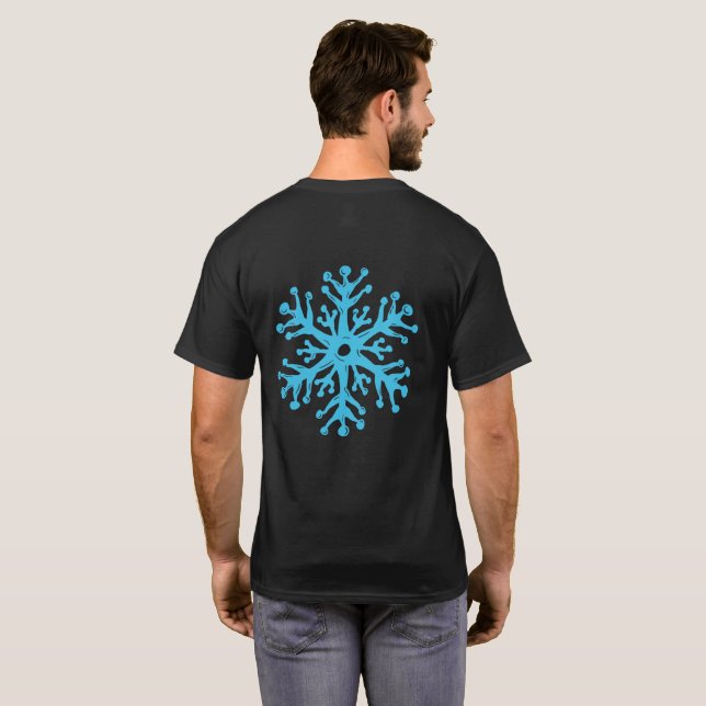 Camiseta Snowtil Black Tee (Parte Traseira Completa)