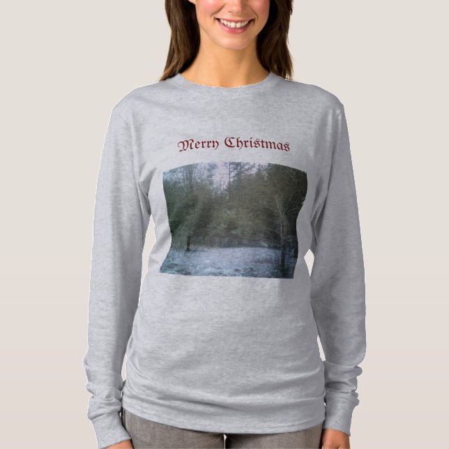 Camiseta Snowy Day (Frente)