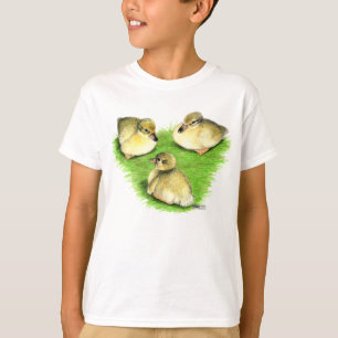 Camiseta Snowy Mallard Ducklings