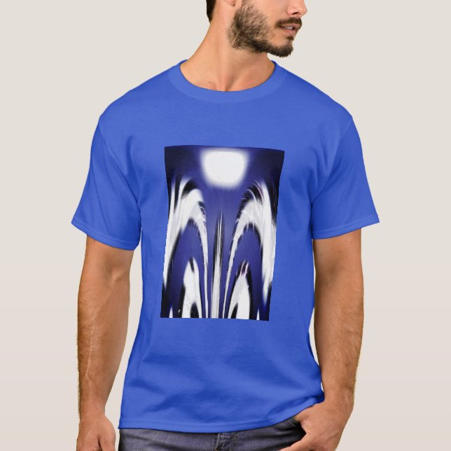Camiseta Snowy night festive Christmas (Frente)