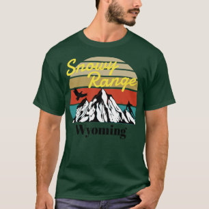 Camiseta Snowy Range ski Wyoming 1