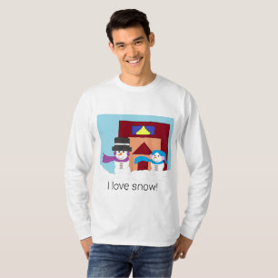 Camiseta Snowy Winter