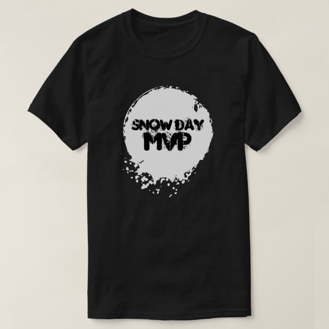 Camiseta SNOY DAY MVP Engraçado (Frente do Design)