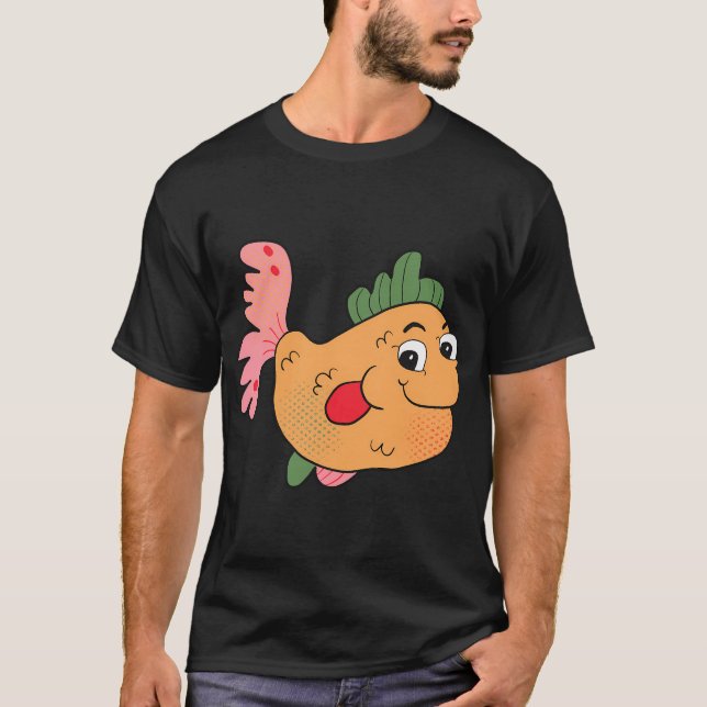 Camiseta Snubbles o Peixe Tropical (Frente)