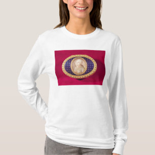 Camiseta Snuffbox com uma miniatura do retrato de Louis