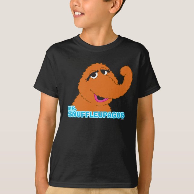 Camiseta Snuffleupagus Relaxado (Frente)