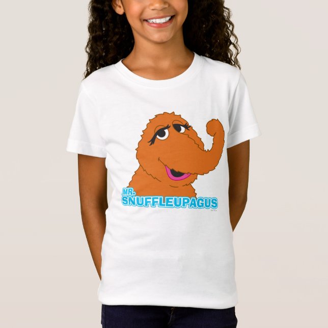Camiseta Snuffleupagus Relaxado (Frente)