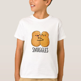 Camiseta Snuggets Engraçados Casal Nugget