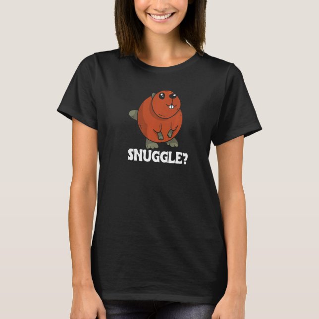 Camiseta Snuggle for Beaver Fans (Frente)