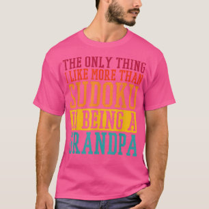 Camiseta Só Acho Que Gosto Mais Do Que De Sudoku Ser Um