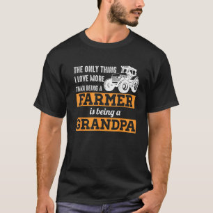 Camiseta Só adoro mais do que ser vovô fazendeiro