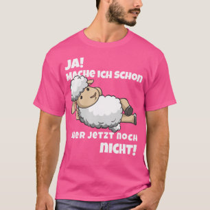 Camiseta Só Agora Não Prende Ovelhas Explorações Agrícolas