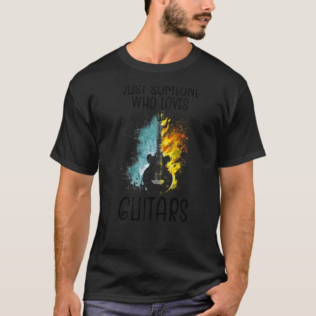 Camiseta Só alguém que ama guitarras 12 (Frente)