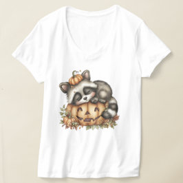 Camiseta Só andando, Sleepy Racoon