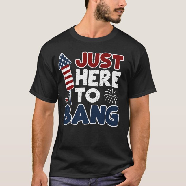 Camiseta Só Aqui Para Bang (Frente)