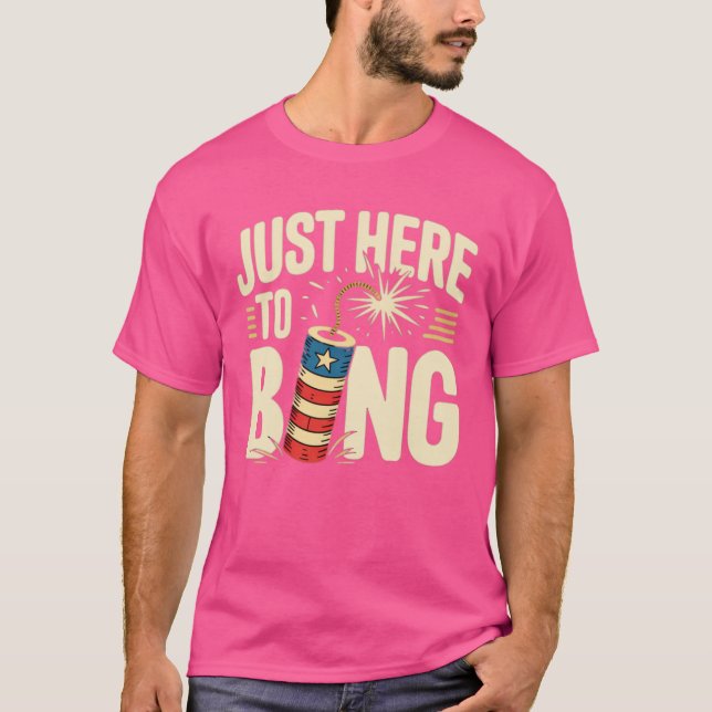 Camiseta Só aqui para Bang (Frente)