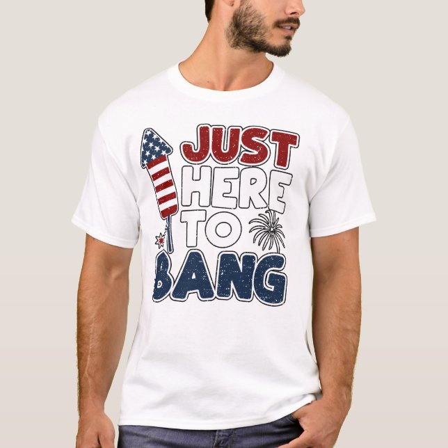 Camiseta Só Aqui Para Bang (Frente)