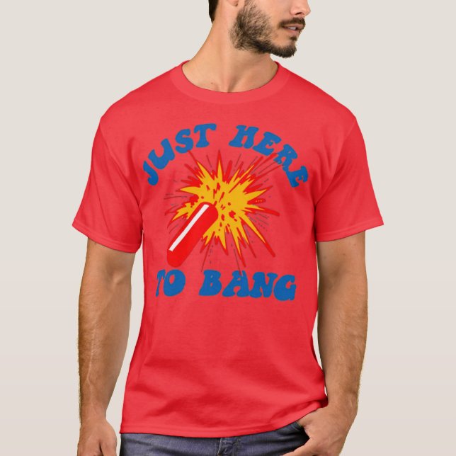 Camiseta Só aqui para Bang1 (Frente)