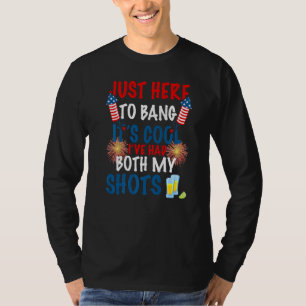 Camiseta Só aqui para bater É Legal eu ter tido meus dois t