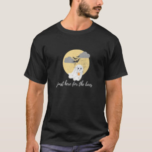 Camiseta Só Aqui Para O Design De Bats De Lua Boos