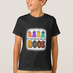 Camiseta Só Aqui Para O Menino De Figurino Do Boos Fantasma