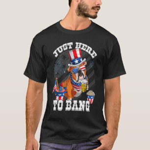 Camiseta Só Aqui Para Pegar Um Cachorro Inglês...