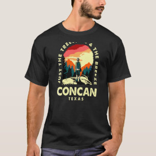 Camiseta Só As Árvores Eu E O Breeze Concan A Caminhar No T