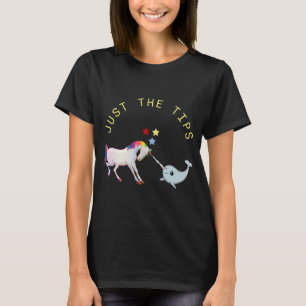 Camiseta Só as dicas travessas do Unicórnio Narwhal Unic