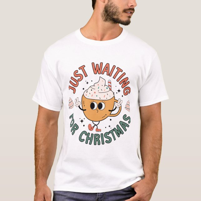Camiseta só esperando o natal (Frente)