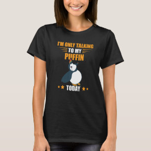 Camiseta Só estou a falar de Pássaro do Mar Puffin, Islândi