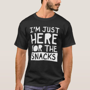 Camiseta Só estou aqui para a festa de futebol fantasia