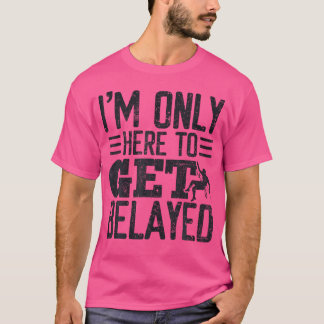 Camiseta Só Estou Aqui Para Fazer Escalar Belayed Rock