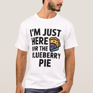 Camiseta Só estou aqui para o Dia de Ação de Graças da Tort