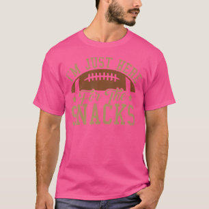 Camiseta Só Estou Aqui Para O Futebol Engraçado.