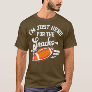 Camiseta Só estou aqui para os aperitivos.