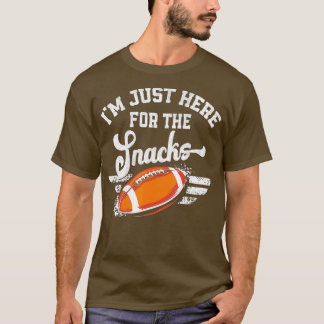 Camiseta Só estou aqui para os aperitivos.
