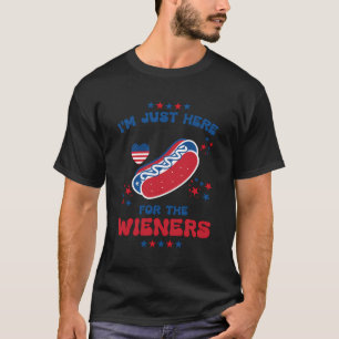 Camiseta Só Estou Aqui Para Os Espetáculos Engraçados No Di
