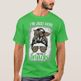 Camiseta Só estou aqui para os salgadinhos.