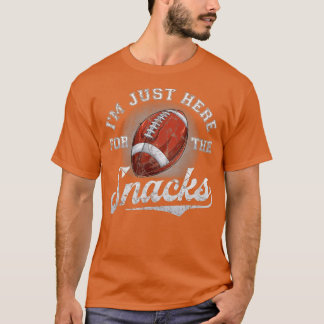 Camiseta Só estou aqui para os salgadinhos.