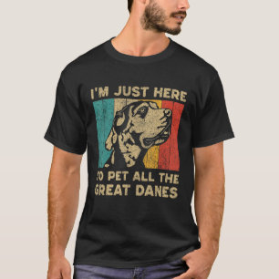 Camiseta Só estou aqui para prender todos os grandes dinama