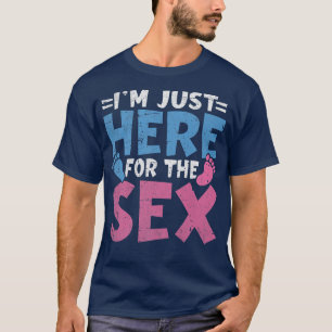 Camiseta Só estou aqui para ver os homens do Partido de Rev