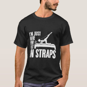 Camiseta Só Estou Aqui Por Pés Em Precintas Yoga Malhação P