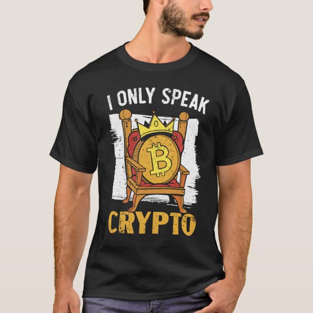 Camiseta Só Falo Crypto Cryptocurrency Blockchain Cryp (Frente)
