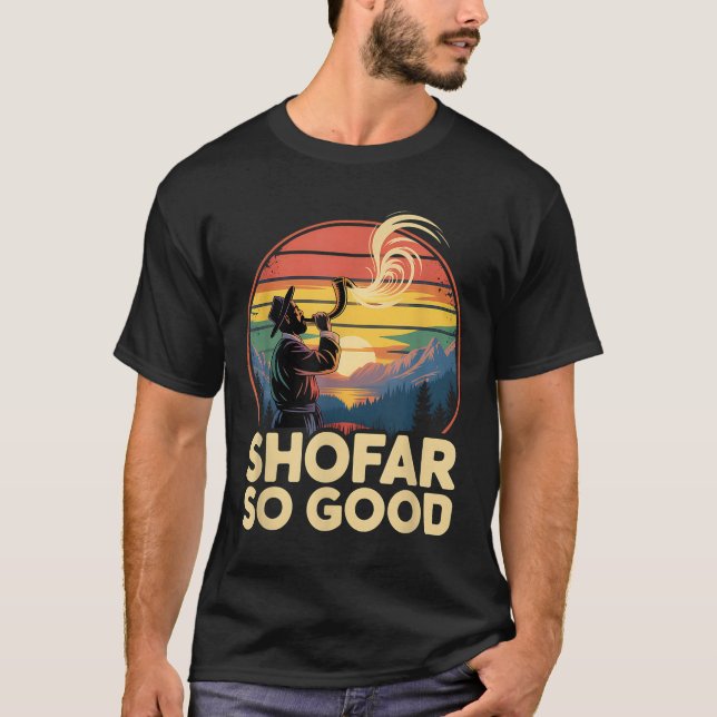 Camiseta So Good Funny Rosh Hashanah Jewish Holiday Sho Far (Frente)