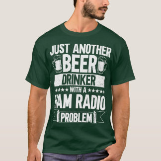 Camiseta Só Mais Um Bebê De Vinho Com Um Problema De Rádio