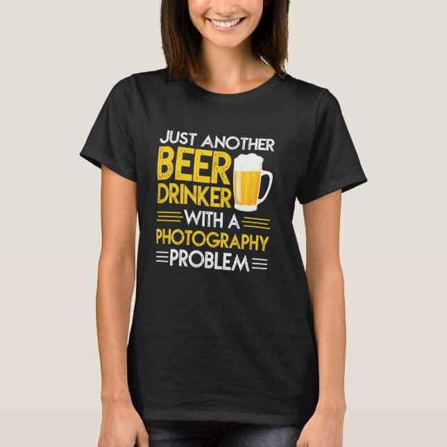 Camiseta Só Mais Um Beer Com Fotografia. (Frente)