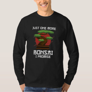 Camiseta só mais um bonsai eu prometo