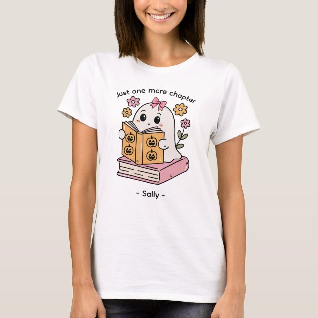 Camiseta Só Mais Um Capítulo Personalizado De Livro (Frente)