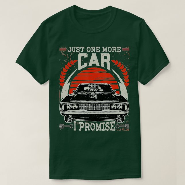 Camiseta Só Mais Um Carro - Eu Prometo Dar Um Carro Engraça (Frente do Design)