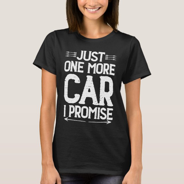 Camiseta Só mais um carro, prometo que o Turbo Wheel Auto E (Frente)